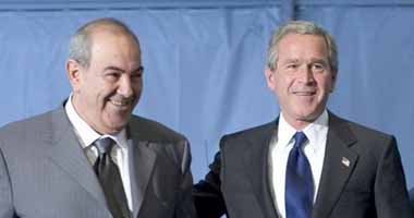 Bush and Allawi