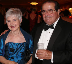 Justice Antonin Scalia and Maureen