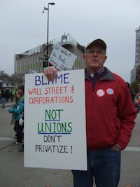 Blame Wall Street & Corporations, Not Unions