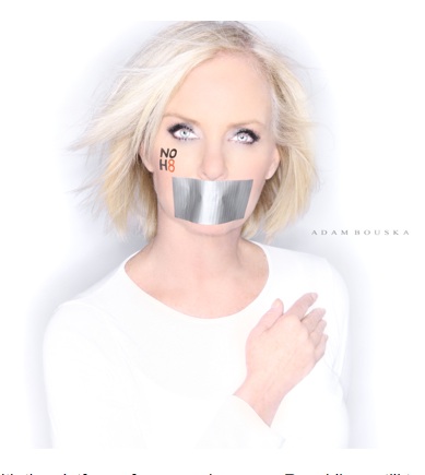 Cindy McCain's photo for the NOH8 Campaign