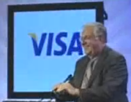 Dick Armey at ALEC sponsored by Visa