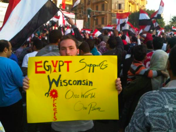 Support from Egypt