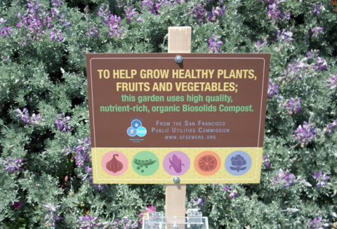 "Organic Biosolids Compost"