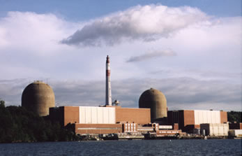 Entergy's Indian Point nuclear power plant sits on New York's Hudson River just 35 miles from Midtown Manhattan.