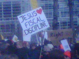 Jesus loves fiscal discipline