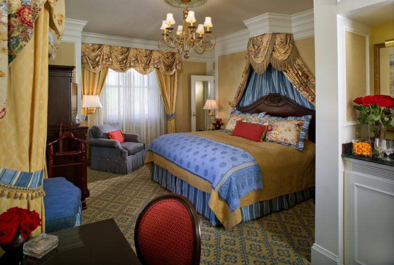 A room at the Broadmoor Hotel