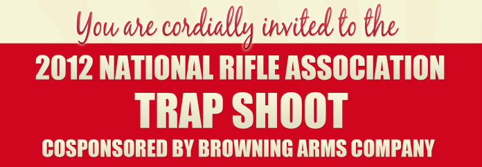 Invitation to the NRA's Annual Trap Shoot at the ALEC Convention
