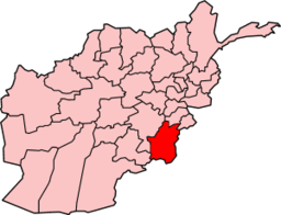 Paktiya province, Afghanistan