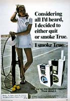 1976 True cigarette ad