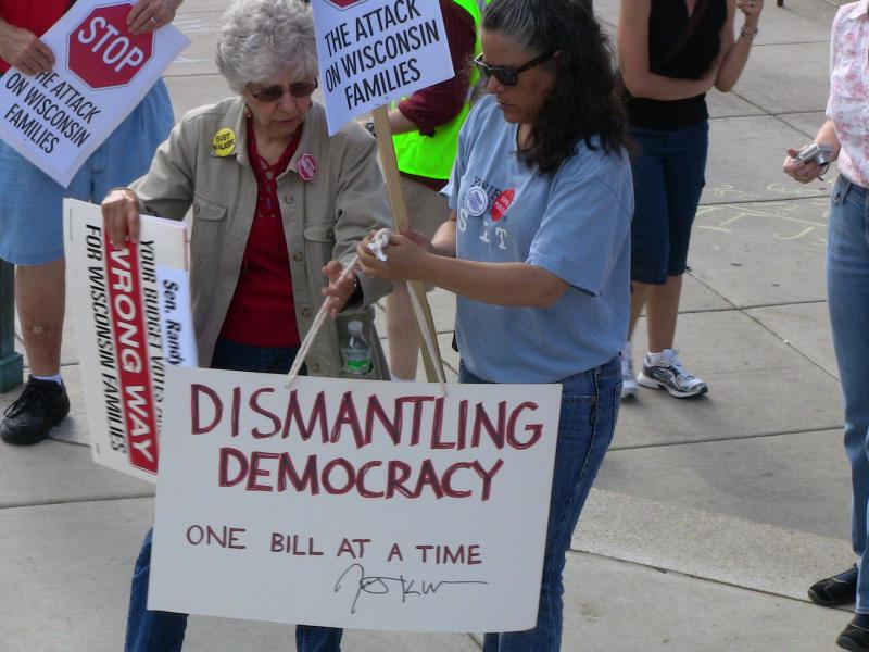 Dismantling democracy -- one bill at a time