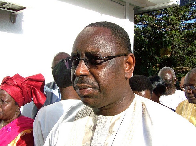 Lead opposition candidate Macky Sall