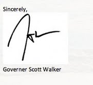 "Governer" Scott Walker