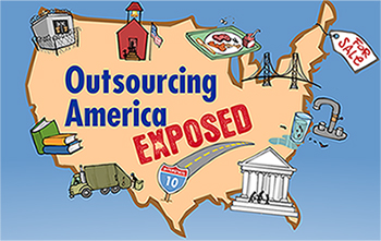 Outsourcing America Exposed Map (Mark Fiore)