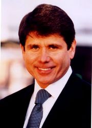 Illinois Governor Rod Blagojevich