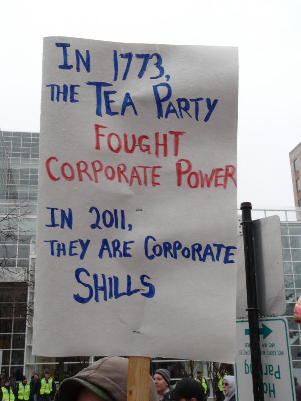 tea party corporate shills