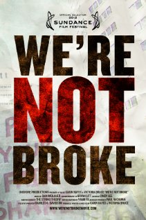 film poster for We're Not Broke